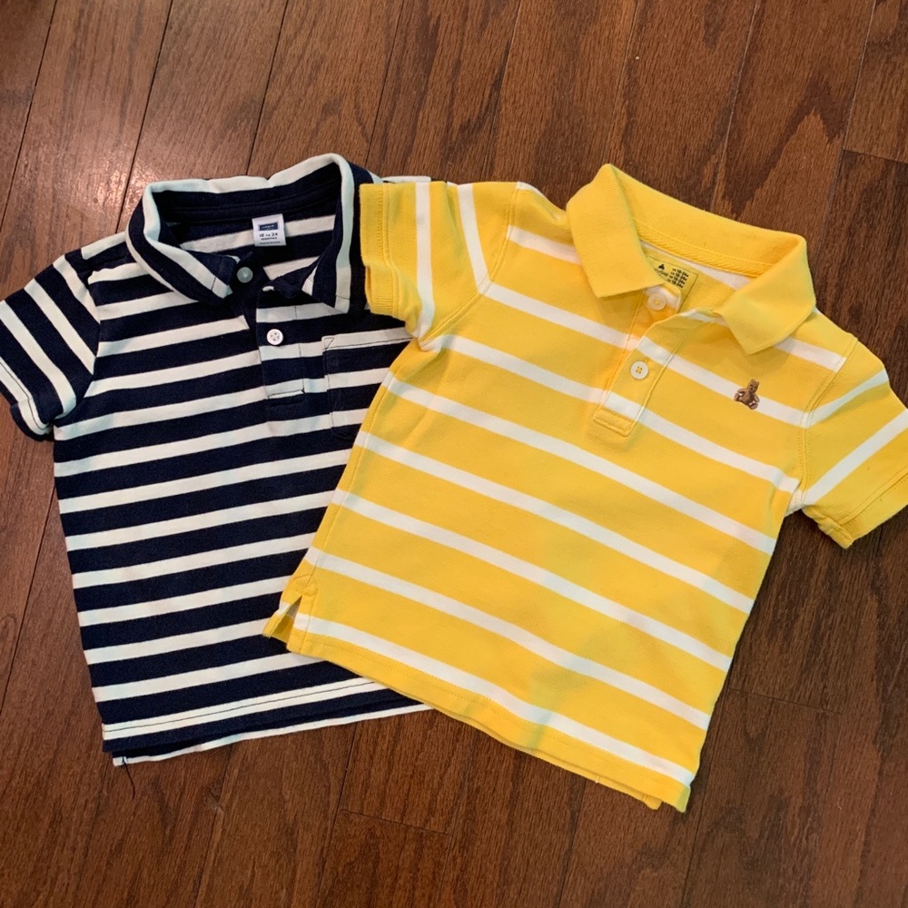Two Baby Boys Polos